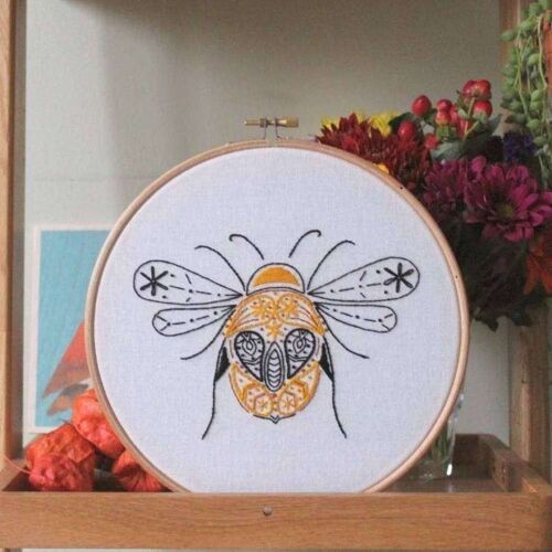 Bee Embroidery Kit