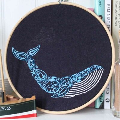 Kit de broderie baleine