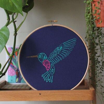 Hummingbird Embroidery Kit