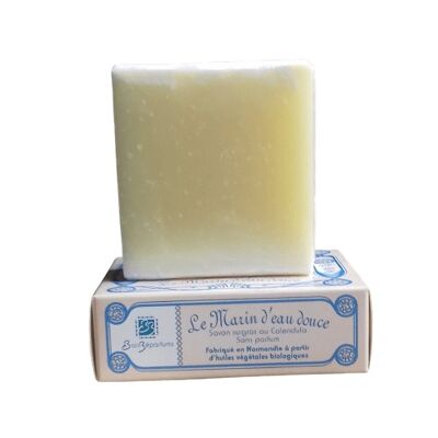 Savon surgras "Le Marin d'Eau douce" au Calendula - 100g