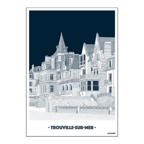 postcard "TROUVILLE-SUR-MER"