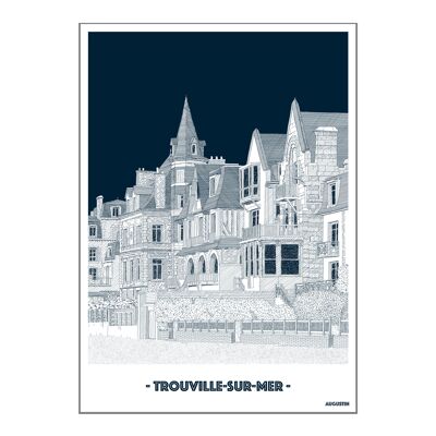 cartolina "TROUVILLE-SUR-MER"