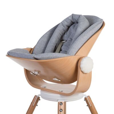 EVOLU NEWBORN ZITKUSSEN JERSEY GRIJS