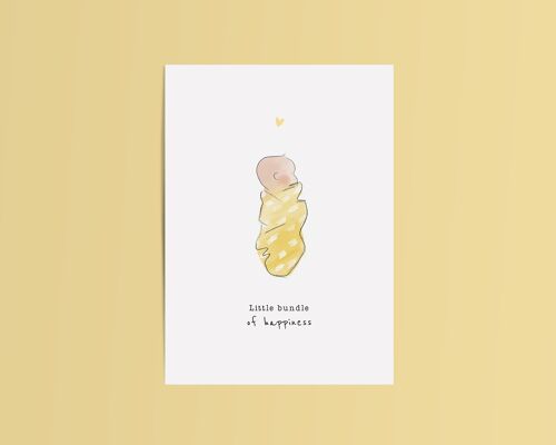 Card Baby Little bundle of Happiness