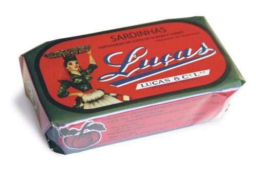 Luças - Portuguese Sardines in Olive Oil and Tomato - 120gr