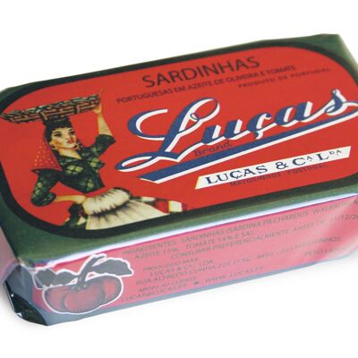 Luças - Portuguese Sardines in Olive Oil and Tomato - 120gr