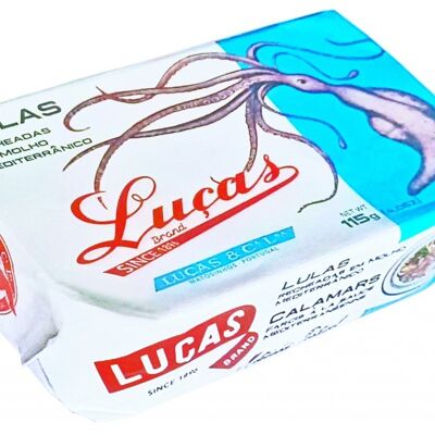 Luças - Gefüllter Tintenfisch in mediterraner Sauce - 115gr