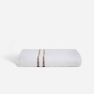 Bath Sheet, Collection 8 millimeters, Clay