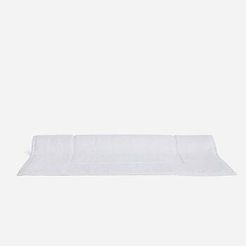 Tapis de Bain, Collection Grand Hôtel, Blanc 1