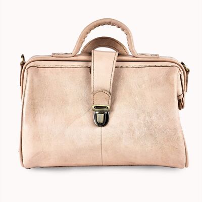 Leather Bag 'Petit' ivory