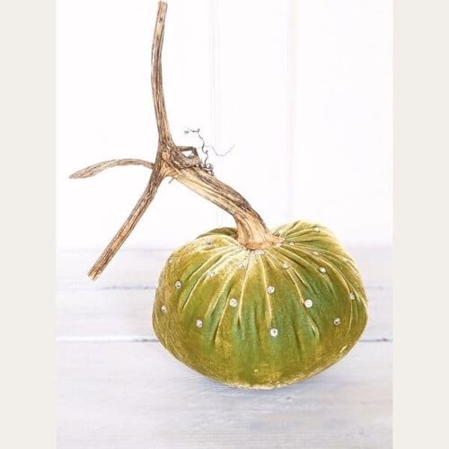 Celery Swarovski Pumpkin 6 Inch