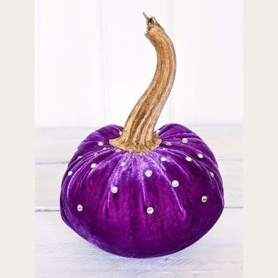 Heather Swarovski Pumpkin 4 Inch