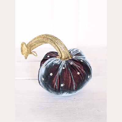 Slate Swarovski Pumpkin 3 Inch