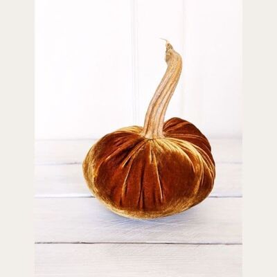 Amber Pumpkin 4 Inch