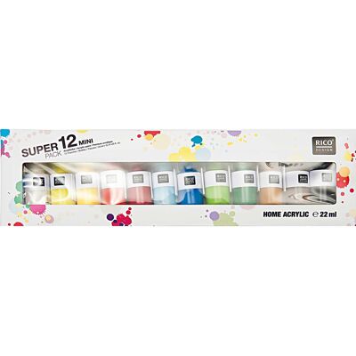 Super 12 pack mini home acryl