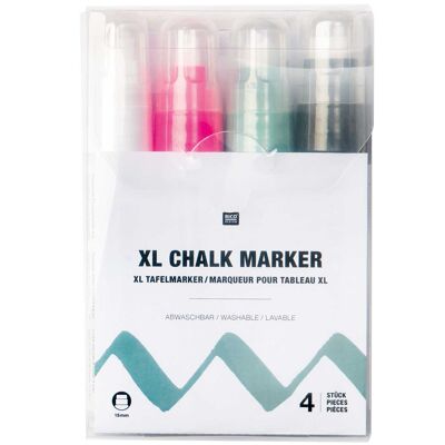Chalk marker xl set 4-teilig