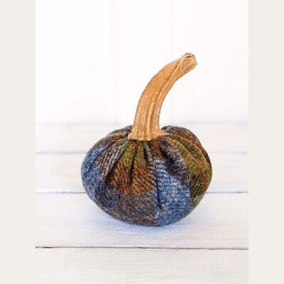 Sweet Vernal Tartan Pumpkin 5 Inch