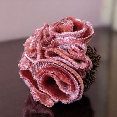 Set Of Three Rhubarb Cockscomb Flowers