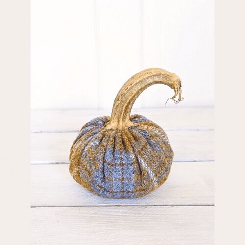 Cowslip Tartan Pumpkin 8 Inch