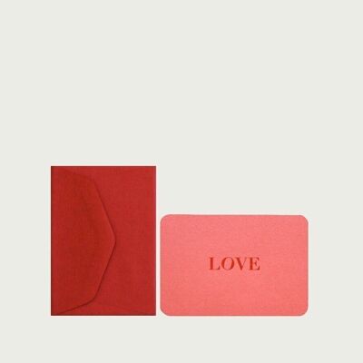 MINI CARD + BUSTA LOVE anguria