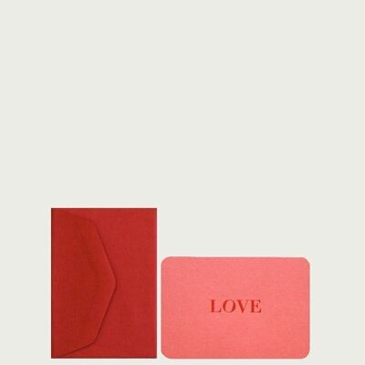 MINI CARD + BUSTA LOVE anguria