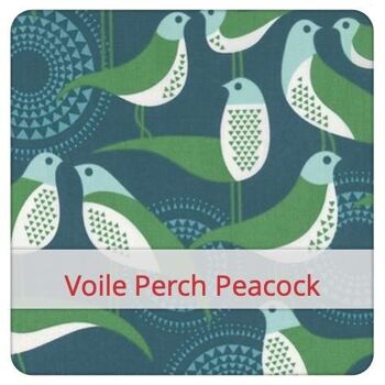 Furoshiki - petit - Voile Perch Peacock 2