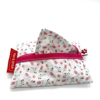 Paquet de 5 petits mouchoirs - Adenia flamingo 1