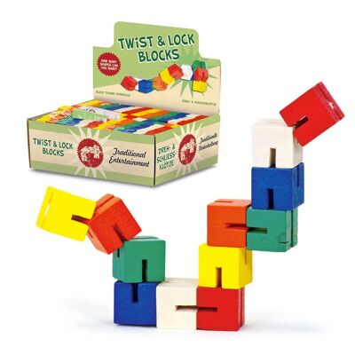 Twist & Lock Blocks. Simple et génial.