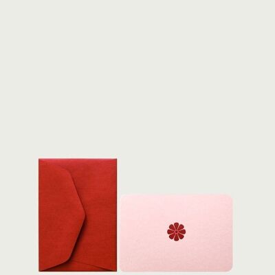 MINI CARD + FLOWER ENVELOPE
