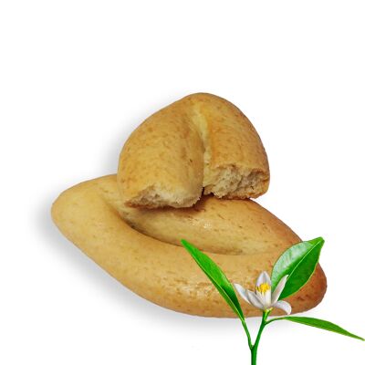 Organic Biscuit Bulk 3kg - Orange blossom shuttle - specialty of Provence