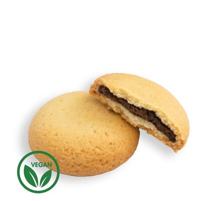 Organic Vegan Biscuit Bulk 3kg - Chocolate & hazelnut heart