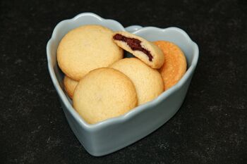 Biscuit Bio Végan Vrac 3kg - Cœur chocolat & noisettes 1
