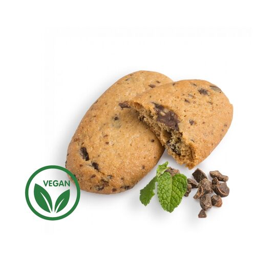 Biscuit Bio Végan Vrac 3kg - Crousti Menthe Choco - pépites de chocolat & huile essentielle de menthe