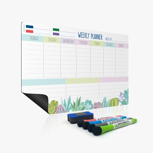 Weekly Whiteboard Planner