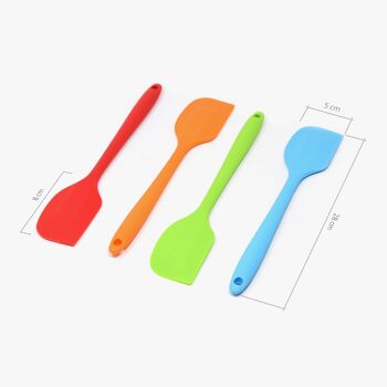 4 ustensiles spatule en silicone 3