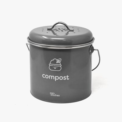 3L kleine Kompostbehälter-Küche mit Kohlefiltern