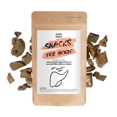 Premium Freeze Dried Treats made from 100% Rabbit Liver (90g)