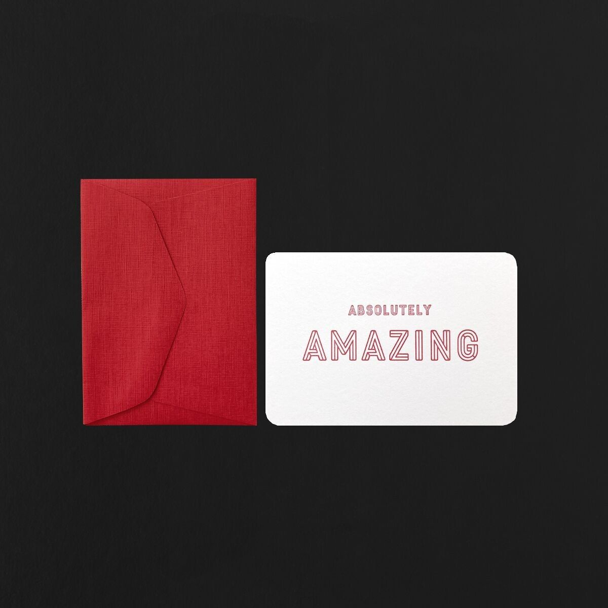 ASSOLUTAMENTE INCREDIBILE MINI CARD + BUSTA