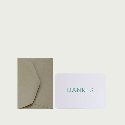 MINI CARD + DANK U ENVELOPE