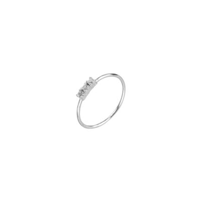 VICTORY RING, 925 Sterling Silber Ring - silber - US7