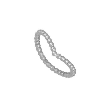 BULLET RING, 925 Sterling Silber Ring - silber - US6