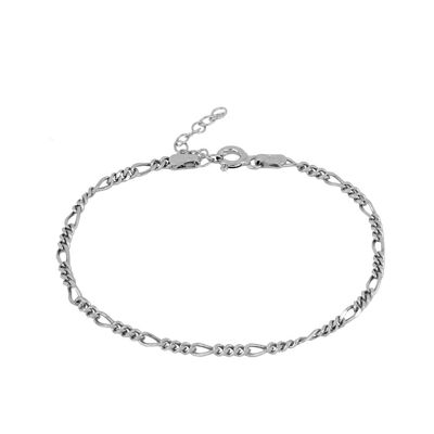 COURAGEOUS  Armband, 925 Sterling Silber 18cm - silber