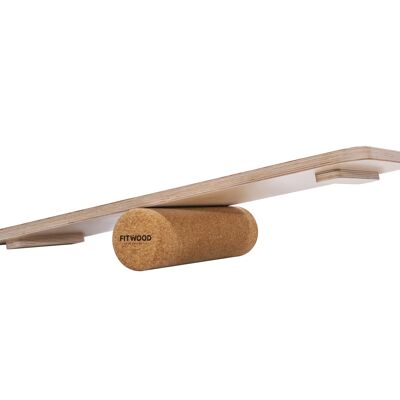 ALAVA balance board - birch-natural cork