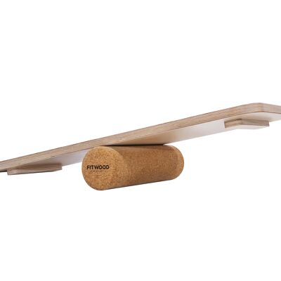 ALAVA balance board - birch-natural cork