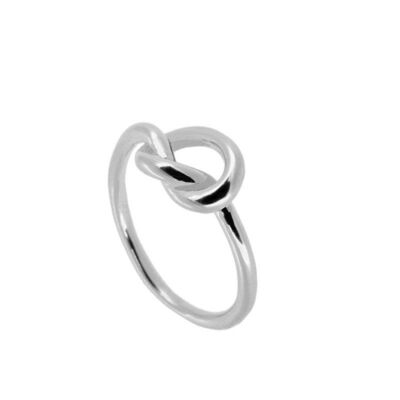 REVIVAL Knot Ring, 925 Sterling Silber Ring - silber - US5