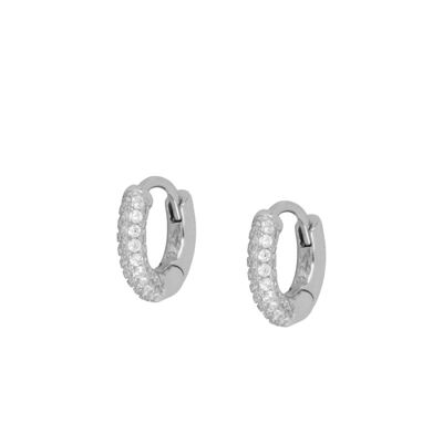 ABSOLUTE APPEAL OHRRINGE, 925 Sterling Silber Ohrringe 10mm - silber