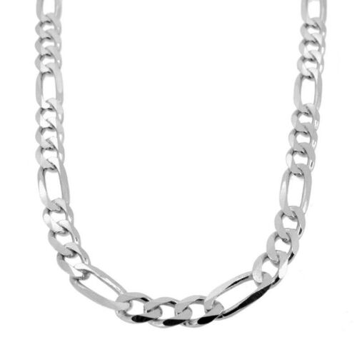Figaro Halskette, 925 Sterling Silber Halskette 38cm - silber