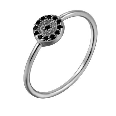 Nazar Ring, 925 Sterling Silber Ring - silber - US12