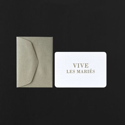 MINI TARJETA + SOBRE DE BODA