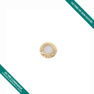 Aloe - Adjustable ring 10mm - Gold